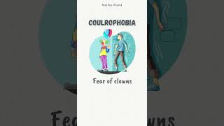 Did you know these WEIRD PHOBIAS English Vocabulary Builder [upl. by Iolenta]