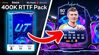 400K RTTF PACKS amp 91 ICON PICKS 🤯 FC 24 Ultimate Team [upl. by Gentes362]