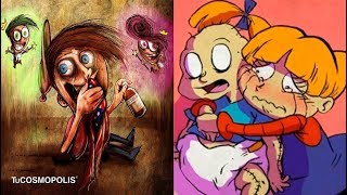 8 TEORÍAS de LAS CARICATURAS que ARRUINARÁN TU INFANCIA [upl. by Fowler]