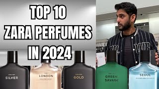 Top 10 Zara Perfumes in 2024  Zara Perfume Haul For Men [upl. by Belsky]