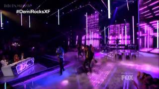 ¡¡¡NEW SINGLE Demi Lovato singing quotNeon Lightsquot on X Factor USA 2013 [upl. by Adair]