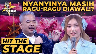 INDRA AZIZ MERASA MARETHA SEMPAT RAGURAGU PADA AWAL BERNYANYI  HIT THE STAGE TRENDINGSTAR [upl. by Alemaj]