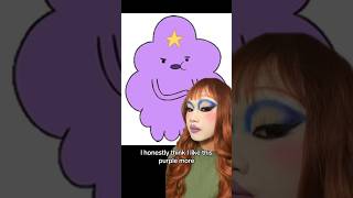 Lumpy Space Princess lipstick 💜 makeup lipstick adventuretime [upl. by Eivol]