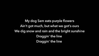 TOMMY JAMES Draggin the Line lyrics [upl. by Arlana513]