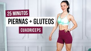 CUÁDRICEPS GLÚTEOS y PANTORRILLAS  Rutina en Super Sets  Menos de 30 min [upl. by Valentina]