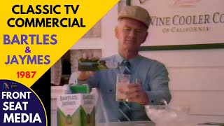 Bartles and Jaymes Wine Coolers TV Commercial 1987  A Topping For Ice [upl. by Freed]