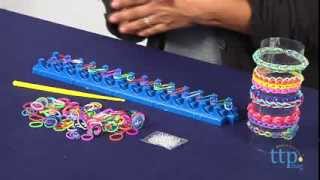 CraZLoom Ultimate Rubber Band Loom from CraZArt [upl. by Douglas965]