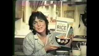 1970 Rice Krispies Commercial featuring David Cassidy [upl. by Lebna]