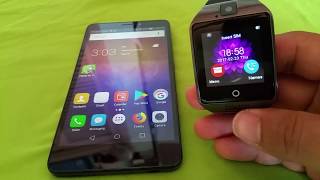 How to connect Q18 Smart Watch to Huawei phone [upl. by Aubrie]