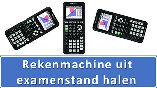 Grafische Rekenmachine TI84 cet uit examenstand halen Texas Instruments TI 84 Plus CET GR [upl. by Eivol]