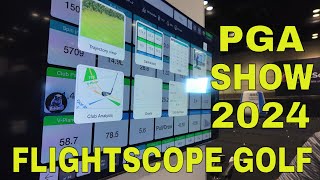 Flightscope Booth PGA Show 2024 [upl. by Eibor423]