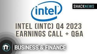 Intel INTC Q4 2023 Earnings Call  QampA [upl. by Einahets344]