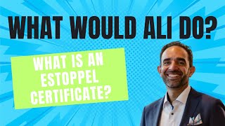 What Is An Estoppel Certificate [upl. by Hsemin]