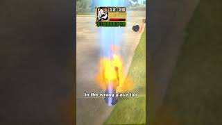 CAN A FIRE HYDRANT SAVE YOU FROM BURNING IN GTA GAMES [upl. by Arobed]