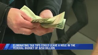 Eliminating Tip Tax could leave 250B federal budget deficit [upl. by Siulesoj685]