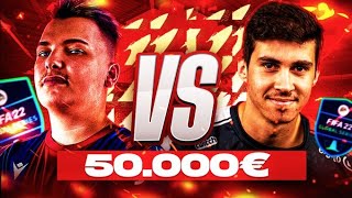 JAFFRONTE LE CHAMPION DEUROPE FIFA 22 DANS UN TOURNOI A 50000€ 🔥🔥 FGS 3 [upl. by Yrokcaz]