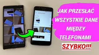 Jak SZYBKO przesłać WSZYSTKIE dane między telefonami [upl. by Giguere242]