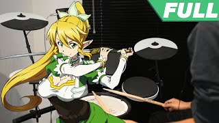 Sword Art Online OP 2 Full 【INNOCENCE】by Eir Aoi  Drum Cover [upl. by Nnayrb]