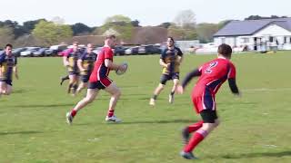 Fawley 1st XV v Lymington Mariners 13424 Clip 7 [upl. by Suoirtemed8]