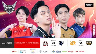 🔴 LIVE  MPL ID S14  Regular Season Hari 1 Minggu 8  Bahasa Indonesia [upl. by Mendelsohn]