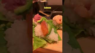 HandsOn Sushi Fun at Gonpachi NoriTemaki sushi japantravel [upl. by Dodie]