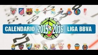 Calendario Liga Española y Derbis [upl. by Annoed341]