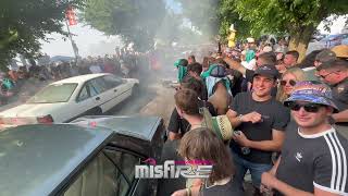 Summernats 35 Going Off  Burnouts Explosions amp Cars Kicked Out  Its Wild [upl. by Stearn]