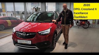 2020 OPEL CROSSLAND X Bayi İncelemesi EN DOLUSU EXCELLANCE ÖZELLİKLERİ [upl. by Anilesor140]