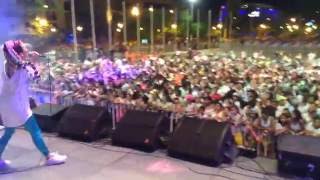 David Guetta  Titanium  Oriana Olarte De Martino en Vivo cover  KFestival Color [upl. by Aralk110]