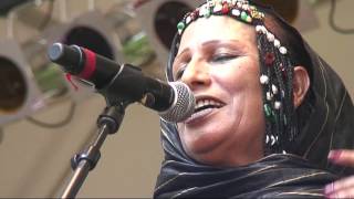 Mariem Hassan  6  LIVE at Afrikafestival Hertme 2010 [upl. by Omura806]