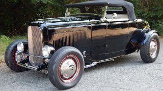 1932 Ford Roadster Old School Blown Flathead V8 Sorry Sold [upl. by Htilil]