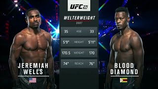 UFC 271 Wells vs Diamond [upl. by Brozak]