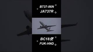 スカイマーク✈ B737 TakeOff🛫 福岡空港 [upl. by Jar999]