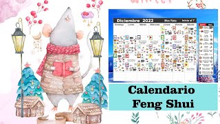 Calendario Feng Shui Diciembre 2022  Tong Shu Dias Favorables [upl. by Nirehtac]