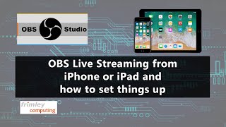 OBS Live stream from mobile or tablet devices FREE [upl. by Ciryl]