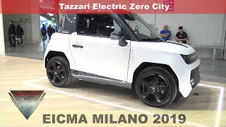 2020 Tazzari Electric Zero City Debut Walkaround EICMA 2019 Fiera Milano Rho [upl. by Burkhard688]