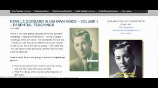 Free Neville Goddard Lectures and Recordings [upl. by Vod222]