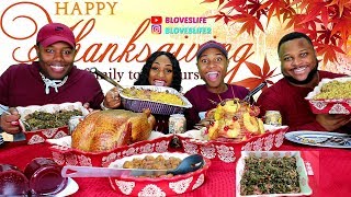 Thanksgiving Meal Happy Thanksgiving from Bloveslife amp Family [upl. by Caton]