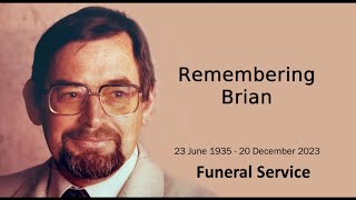 20240110 Brian Merrett  Funeral [upl. by Yleme750]