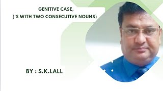 Genitive case  apostrophe comma     s with two nouns by SkLall [upl. by Ahsiei]