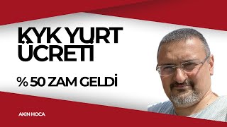 SON DAKİKA ZAM KYK HESAPLARINI KONROL EDİN YURT ÜCRETİ BORÇLARI GÖRÜNMEYE BAŞLADI [upl. by Magen226]