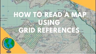 How to read Maps  Grid References Geography Skills [upl. by Ammann]