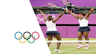 Venus amp Serena Williams Win Olympic Doubles Gold  London 2012 Olympics [upl. by Wehhtam]