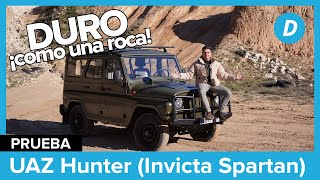 Prueba 4x4 al límite UAZ Hunter Invicta Spartan  Offroad extremo  Diariomotor [upl. by Shandy]