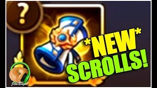 SUMMONERS WAR NEW SCROLLS LEGENDARY SWC SCROLLS [upl. by Llabmik978]