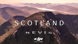 Scotland  Ben Nevis  DJI Mini 4 Pro Cinematic 4K HDR  HLG [upl. by Lil96]