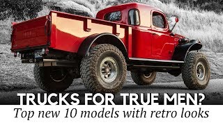 10 Pickup Trucks and Best Restomod Vehicles with Looks Worthy of their Capabilities [upl. by Anelrahs]