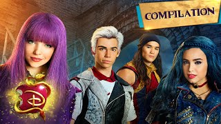 Best Moments in Descendants 1 through 3  Compilation  Descendants 3 [upl. by Omrellug]