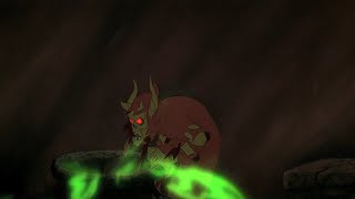 The Black Cauldron  The Horned King Is Destroyed Finnish 1998 HD [upl. by Ginnie662]