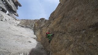 Aiguille du Fou Face Sud Voie Américaine Chamonix MontBlanc montagne alpinisme escalade [upl. by Zaob]